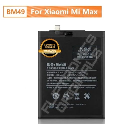 Image of BM49 Battery for Redmi Max MZB5025IN Battery with 6 Months Warranty*** (U184)