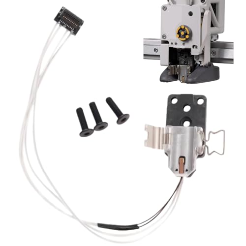 Heizung Montage Kit für Bambulab A1 Mini/A1 Hotend Heating Assembly Hot End Heizung Komponente mit Heizkartusche&Thermistor Temperatursensor Wärmeisolierende Basis Clip für Lab 3D-Drucker Zubehör