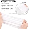 VINYL FROG Heat Transfer Vinyl White HTV Vinyl 12''x 20ft Iron on Vinyl for DIY T-Shirts, Fabric #2