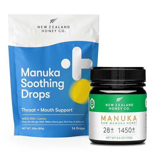 Miel Manuka UMF 28+ y Pastillas MGO 263+