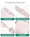 BAGSMART Nylon Crossbody Bags for Women, Handbags Shoulder Purses for Women, Travel Tote Bag with Multi Pockets-Beige
