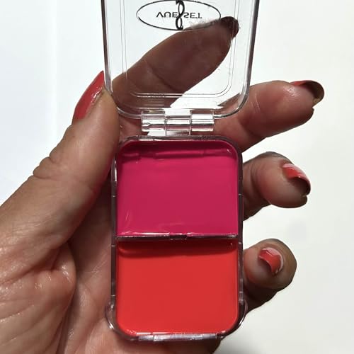 Vueset Bikini | Depotting Case | Refillable Makeup Palette | 2 Sections | Transparent 2.5 x 1.5 x 0.375 inches - Thumbnail 4