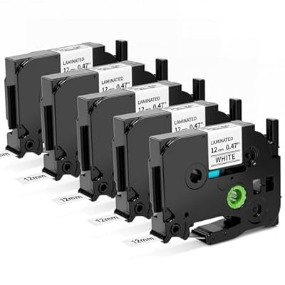 Aken 5 x Cinta Compatible con Brother TZe-231 TZe231 12mm, Label Tape Cassette 12mm Compatible con Brother P-Touch H100 E110VP H110 H100LB P710BT D410 1005 H105 Etiquetadora | Ya disponible en tu tienda friki favorita! En mundofriki.es! Aken 5 x Cinta Compatible con Brother TZe-231 TZe231 12mm, Label Tape Cassette 12mm Compatible con Brother P-Touch H100 E110VP H110 H100LB P710BT D410 1005 H105 Etiquetadora | Ya disponible en tu tienda friki favorita! En mundofriki.es!