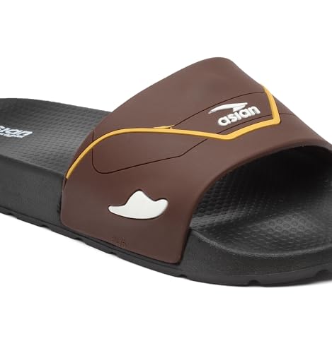 Image of ASIAN Kids SLIDER-31 Daily use Walking Sliders, Casual Slippers, Lightweight and Stylish Flip-Flops for Men & Boys