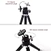 Portable Mini Tripod with Ballhead Tabletop Stand for Mini Projector Compact Cameras DSLRs or Other 1/4