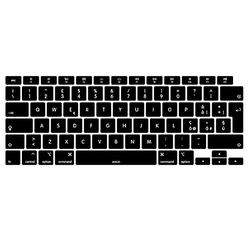 Materiale: silicone MiNGFi Italiano Silicone Coperchio della Tastiera Copritastiera per MacBook Air 13\