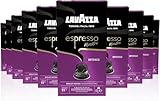 Lavazza, Espresso Maestro Intenso, 100 Aluminium Capsules Compatible with Nespresso Original Machines, Wood, Spice, & Cocoa Notes, Arabica & Robusta, Intensity 11/13, Medium Roasting