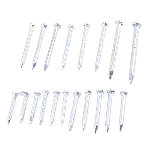 Aexit Hardware Fittings quality Parts 25mm 30mm 40mm 50mm Stainless Steel Nails 19 Pcs Model:41as391qo16