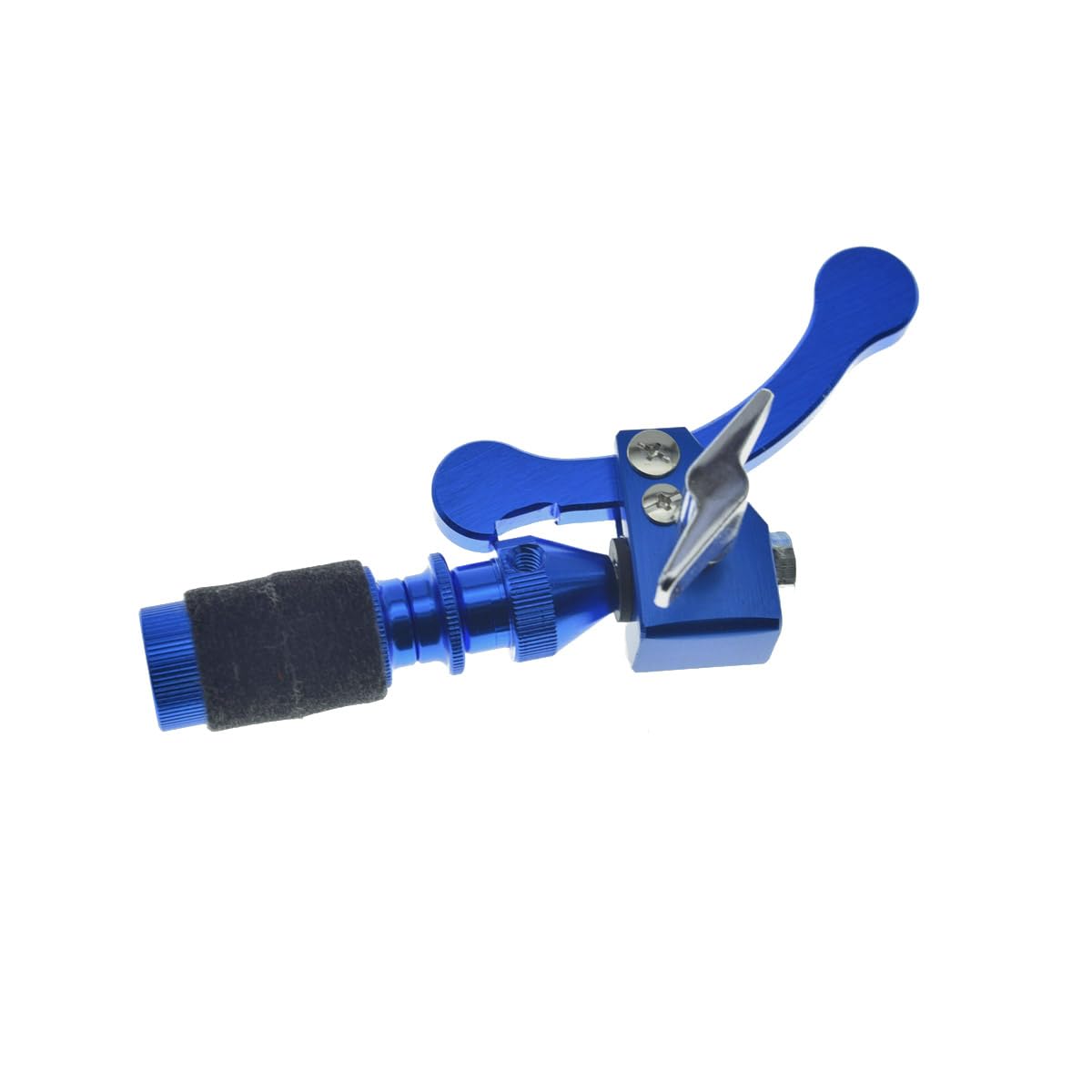 KAISH Jazz Drum Touch Drop Clutch Standard Schnellspanner Hi-Hat Kupplung für Beckenständer Blau