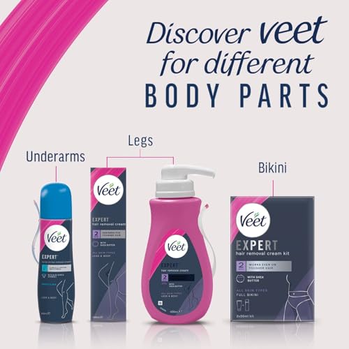 Veet Expert Hair Removal Cream 200ml for All Skin Types - Image 5