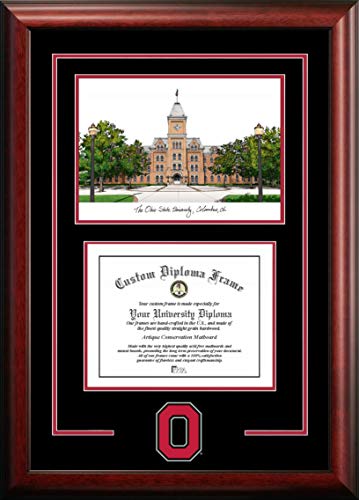 Campus Images Ohio State University Spirit Graduate Frame