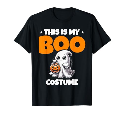 This Is My Boo Costume Fantôme Haunt Spooky Halloween T-Shirt