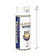 Price comparison product image Ion8 NBA Golden State Warriors Sports Thermal Water Bottle with Removable Straw, 750ml/24oz, Leak-proof Insulated Drinking Bottle, Easy to Open, Secure Lock, Dishwasher Safe, Flip Cover, Metal Bottle