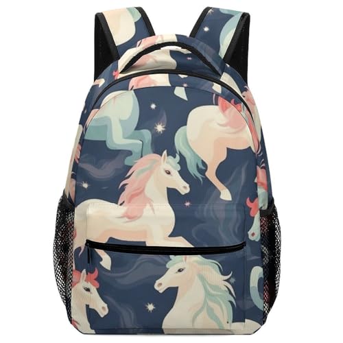 Sac de voyage enfant motif cheval parfait pour l'école et les sorties