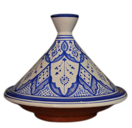 Serving Tagine Exquisite Ceramic With Vivid colors Traditional 12...