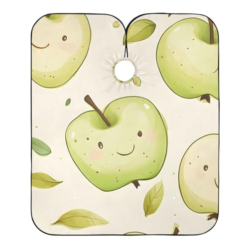 Hezely Cartoon Fruit Hair Dye Cape, Barber Cape for Adults,Waterproof Salon Cape,Waterproof Hairdressing Styling Hair Cutting, 65