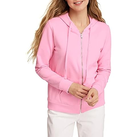 oodji Ultra Sudadera con Capucha Rosa Cover
