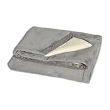 JJ Cole BundleMe Throw Blanket, Graphite