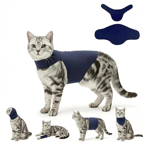DAJIDALI Dog & Cat Surgery Recovery Suit and Anxiety Wrap