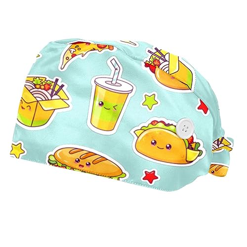 Casquettes de travail VERED durables avec bandeau absorbant pour professionnels
