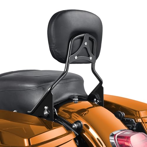 Pbymt 705338332488 Detachable Passenger Backrest Fit For Harley Touring, Quick Release Sissy Bar Compatible thumb #7