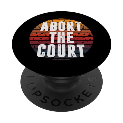 Abort the Court Pro Roe V Wade Pro Choice Femminista RBG PopSockets PopGrip Intercambiabile