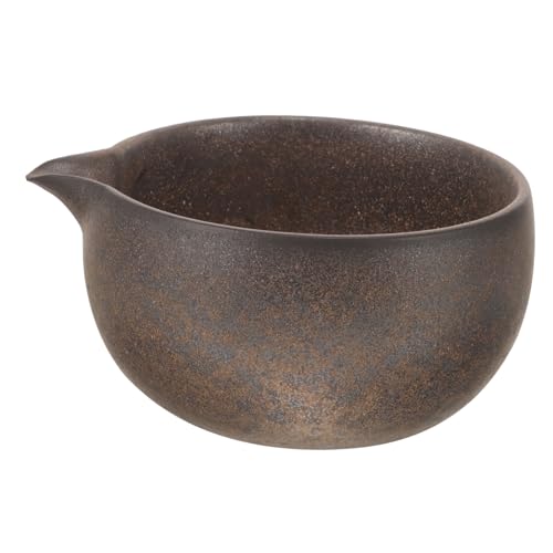 Zerodeko Japanese Style Matcha Bowl with Spout for Traditional Tea Ceremony Elegant Tea Cup for Home Use