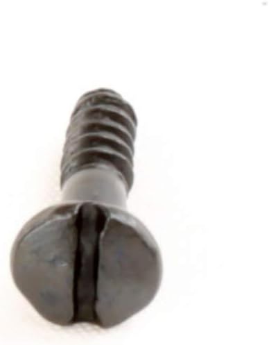 Renovators Supply Manufacturing Slotted Pyramid Head Screws 5/8 in. Steel Black Screws Pack of 100 Pieces