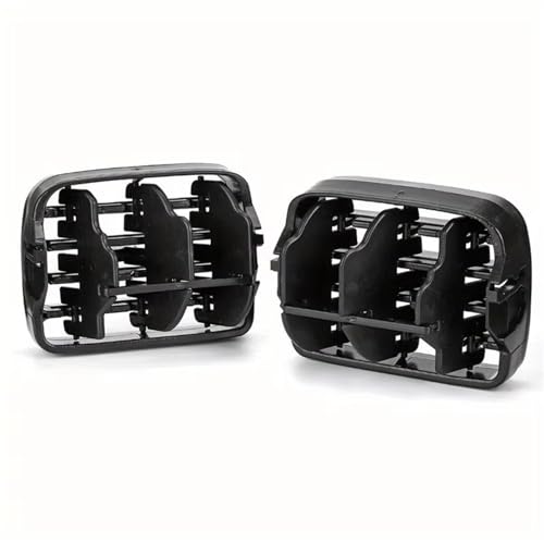 Grille d'aération de tableau de bord durable pour climatiseur de Clio II, lot de 2
