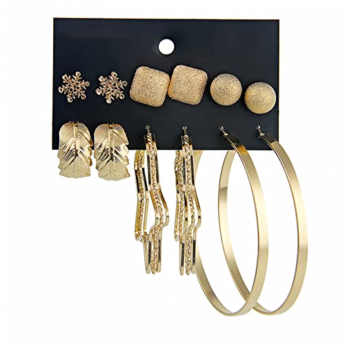 Boucles d'oreilles hoop en argent grand cercle légères et sans gêne pour la fête