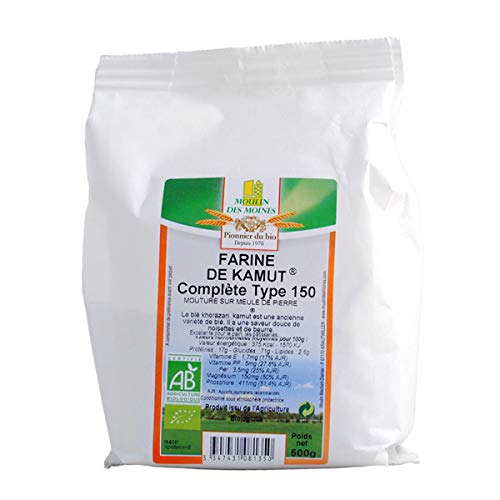 MOULIN DES MOINES - Farine De Kamut Complète Bio 500G