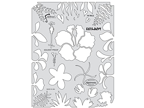 Artool Freehand Airbrush Templates, Tikki Master- Leilani