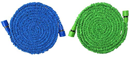 Preisvergleich Produktbild PENVEAT Magische Expansion Garten Wasserleitung Großhandel Hochdruck Auto Waschen Wasserpistole Haushalt Magische Wasserleitung, Grün, 150ft