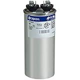 30 mfd / 370 VAC Round Run Capacitor, Compatible Replacement for 628318-308