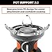 Jetboil Pot Support 2.0 with Foldable Arms for 2025 Jetboil Camp Stove Models, New for 2025