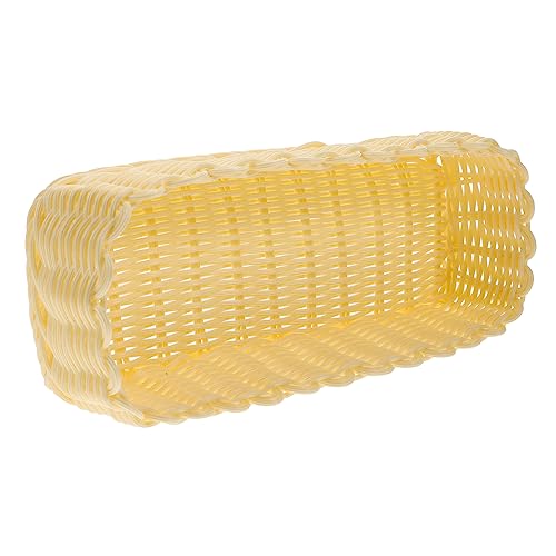 OHPHCALL Woven Basket Utensil Holder Stylish Chopsticks Storage Basket for Kitchen Organization Rustic Organizer present for Home Decor Dining and Living Spaces Lace Design