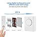 DoorBell Door Chime Kit 200M Remote Home MP3 Download Cordless Door Bell, Built in 3 Chord Music, 64MB Memory