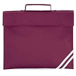 Quadra Classic Book Bag - 5 Litres (One Size) (Burgundy)