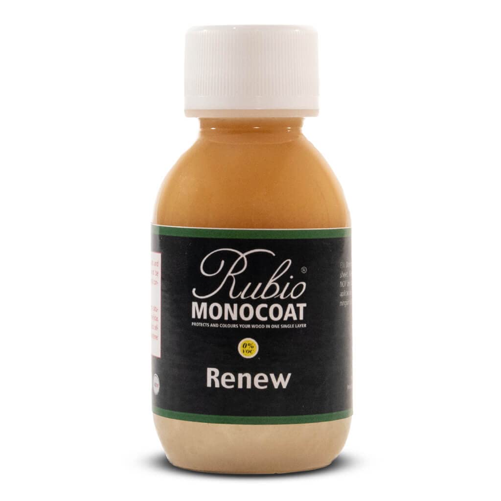 Renew Sample, 100 ft² | Clear Wood Maintenance Treatment for Indoor Use | Protection for Wooden Surfaces Treated with Oil Plus 2C | Ideal for Sampling & Touch Ups | 100 Milliliter