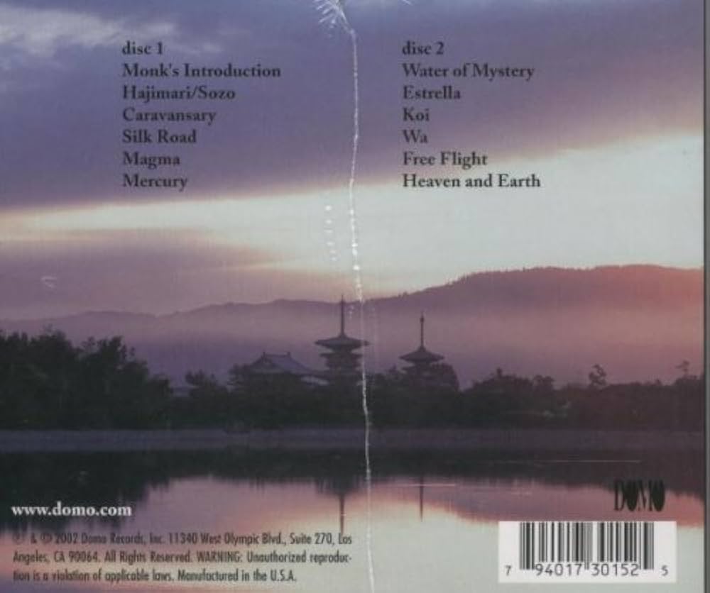 KITARO LIVE IN 薬師寺 [CD] KITARO - Daylight, Moonlight: Kitaro Live In Yakushiji