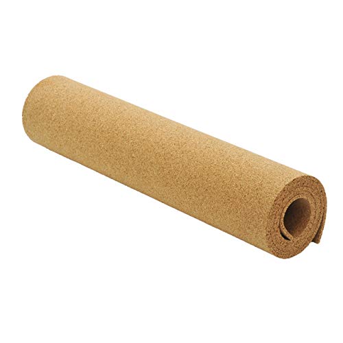 SPD UK High Density Cork Sheet/Roll for Model Railway Crafts Modeling Set Design - 915mm x 305mm - 4mm Thick