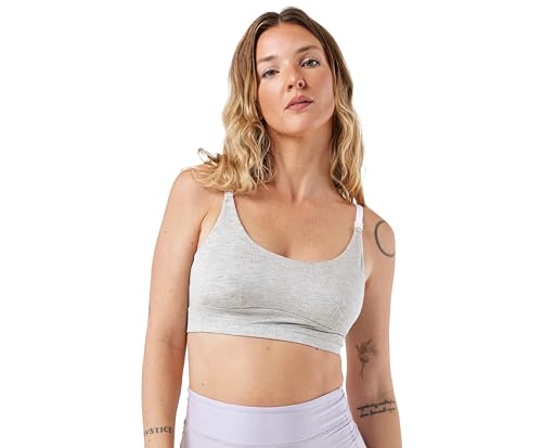 Image of Bodily Everything Bra. Wireless Maternity & Nursing Bra for Pregnancy & Breastfeeding. InStyle's Best Maternity Bra. S-XL.