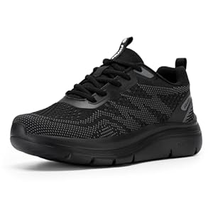FitVille Damen Sneaker Weit Walkingschuhe für Breite Füße Atmungsaktive Sportschuhe Leichte Laufschuhe Dämpfung Bequeme Schuhe Outdoor Fitness Jogging