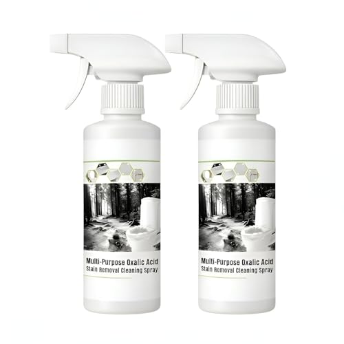 Image of Oxalic Stain Removal Spray | Hard Water & Limescale Remover, Kitchen & Bathroom Degreaser, Pet Odour Eliminator | Eco-Friendly Surface Cleaner 200 Ml (Pack of 2)