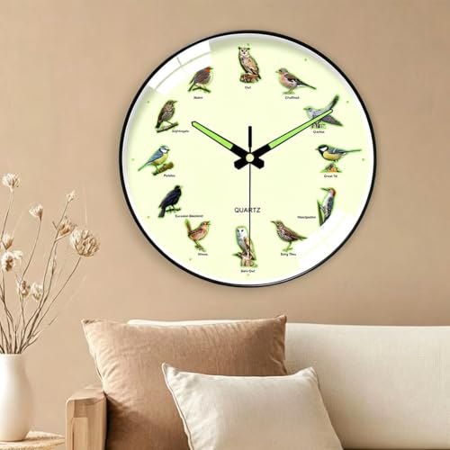 Horloge murale pour chambre et école lisible sans effort