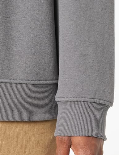s.Oliver Herren Logo-Sweatshirt mit Kapuze Logo-Sweatshirt mit Kapuze, 98D1 grau, S – Ansicht 4