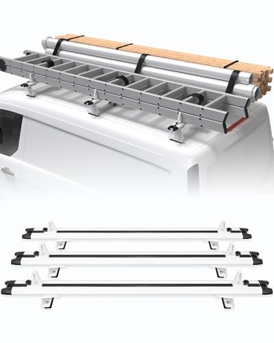 MELIPRON Aluminum Van Roof Rack Fit for Ford Transit Connect, RAM Promaster City, Nissan NV200, Chevy City Express, 53