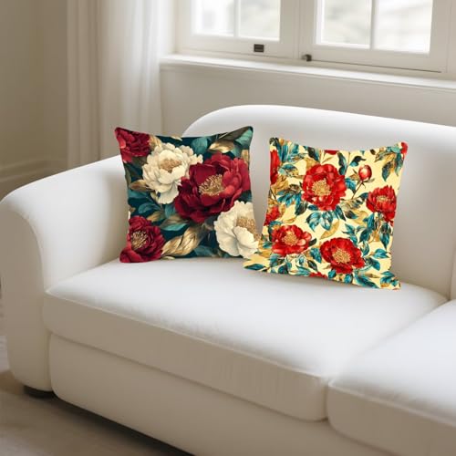 Housse coussin 45x45cm imperméable avec fermeture éclair invisible - 6