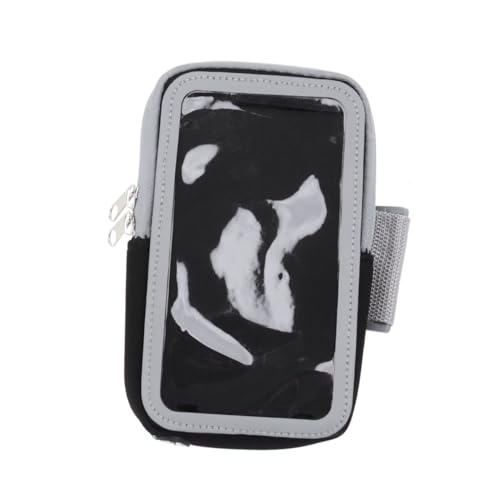 Brassard de Sport Étanche pour Téléphone Portable en Dacron Noir