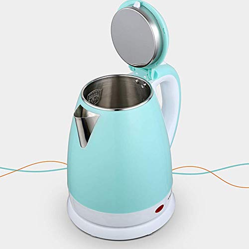Tetera eléctrica de acero inoxidable con doble capa antivuelco miniatura 6